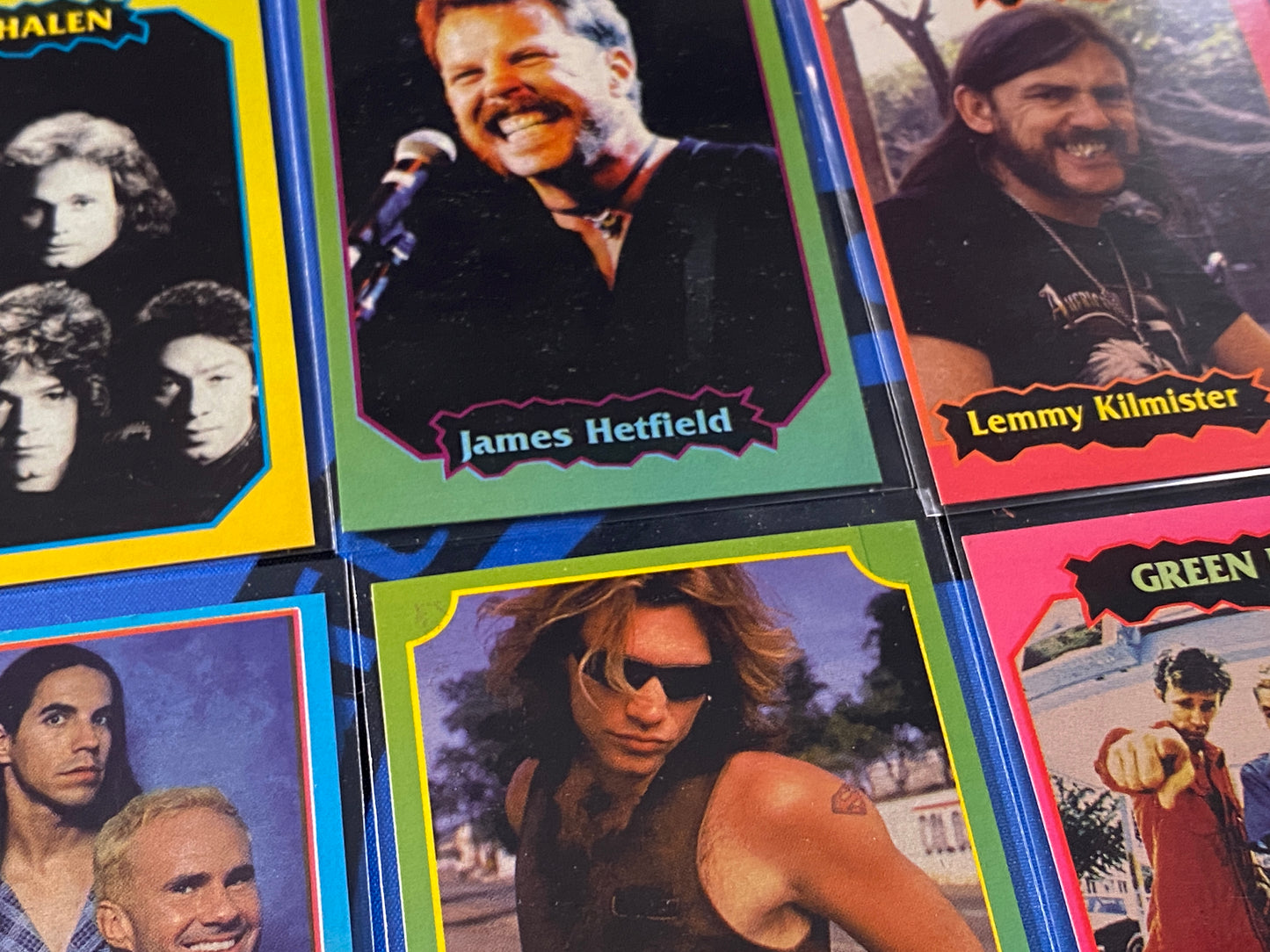 1997 Ultra Figus Rock Complete 200 Card/Sticker Nacional E Intl Set (Music)