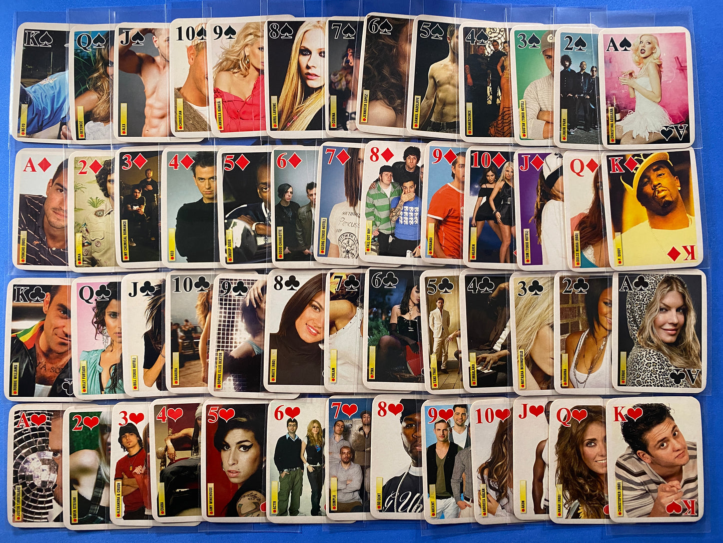 2007 Bravo Star Cards (Romania) Brifcor Complete 54 Card Set (Music)