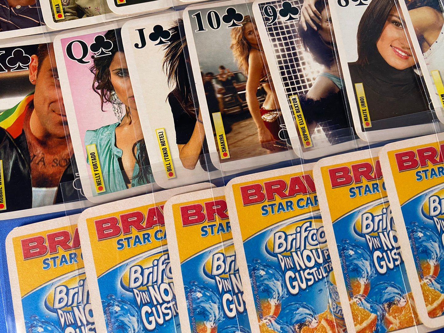 2007 Bravo Star Cards (Romania) Brifcor Complete 54 Card Set (Music)