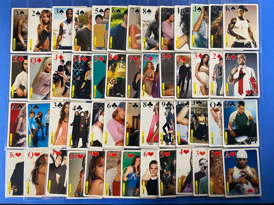 2005 Bravo Star Cards (Romania) Clearasil Complete 54 Card Set (Music)