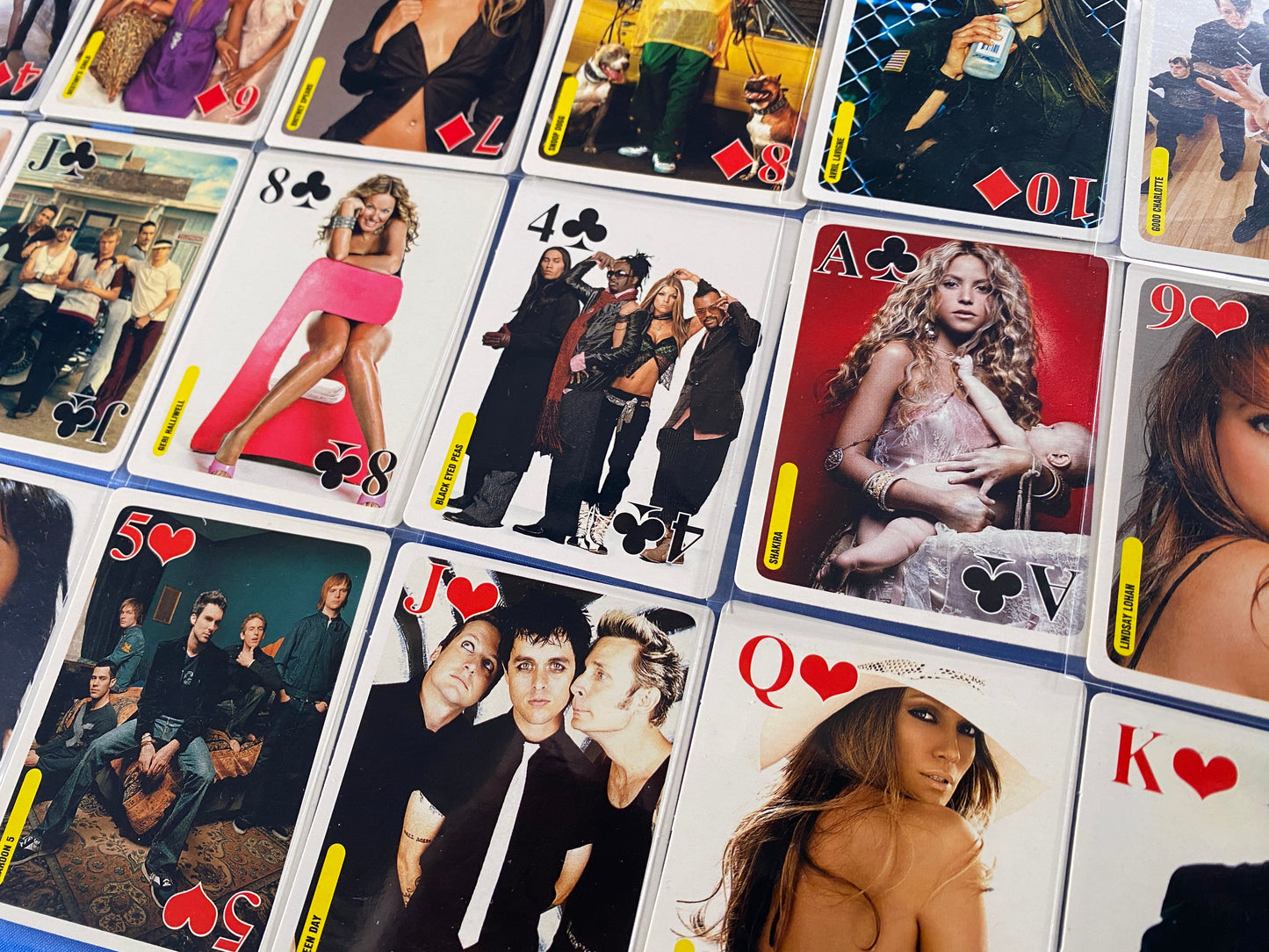 2005 Bravo Star Cards (Romania) Clearasil Complete 54 Card Set (Music)