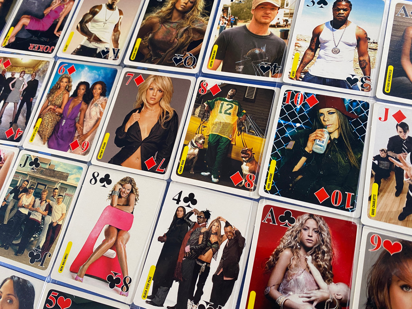 2005 Bravo Star Cards (Romania) Clearasil Complete 54 Card Set (Music)