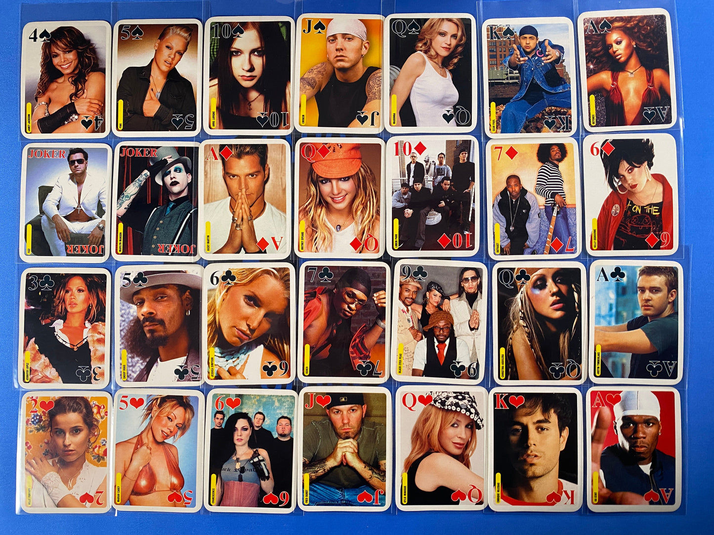 2004 Bravo Star Cards (Romania) Joe Complete 54 Card Set (Music)