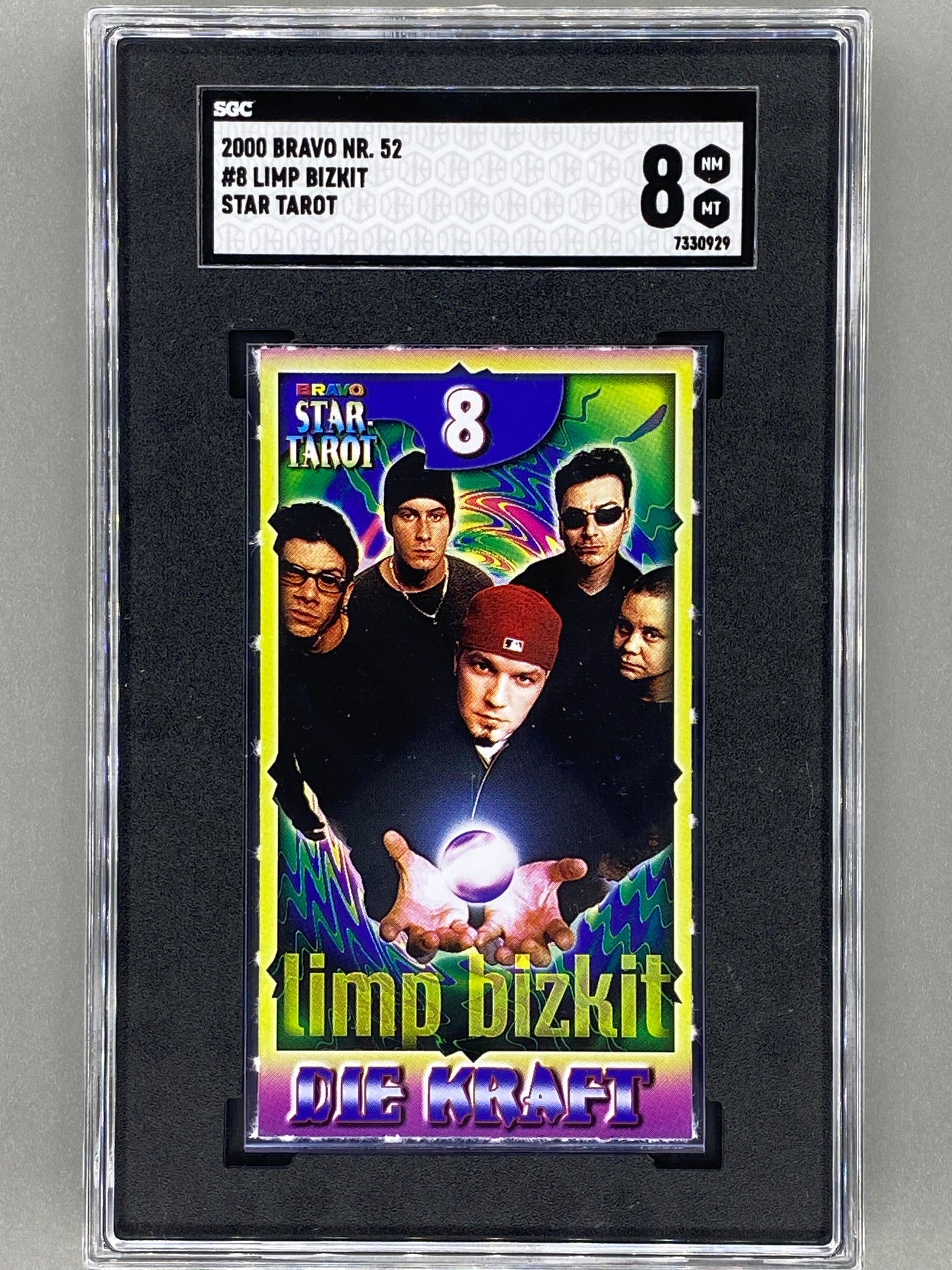 2000 Bravo Star Tarot #8 Limp Bizkit Nr. 52 SGC 8 Pop 3 (Germany) (Music)