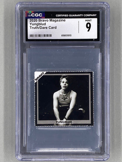 2020 Bravo Yungblud Truth / Dare Card (Germany) CGC 9 Pop 1 (Music)