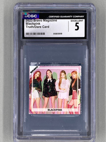 2023 Bravo Blackpink Truth / Dare Card (Germany) CGC 5 Pop 1 (Music)
