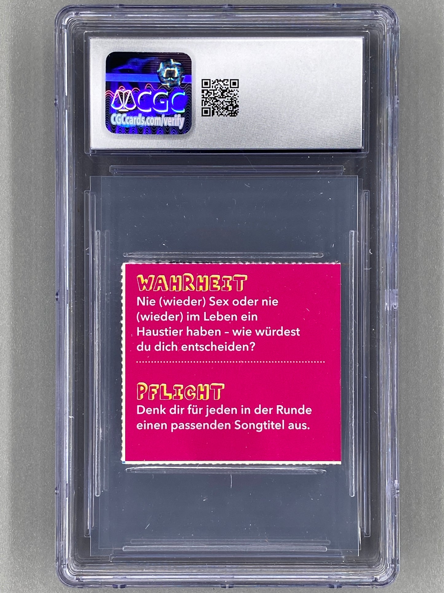 2019 Bravo Taylor Swift Truth / Dare Card (Germany) CGC 6 Pop 1 (Music)