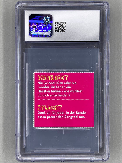 2019 Bravo Taylor Swift Truth / Dare Card (Germany) CGC 6 Pop 1 (Music)