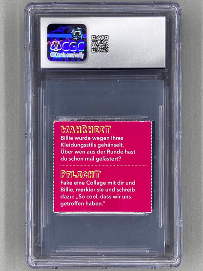 2019 Bravo Billie Eilish Truth / Dare Card (Germany) CGC 5 Pop 1 (Music)