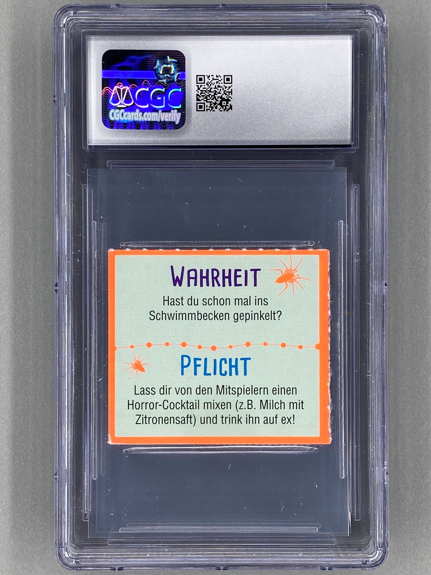 2020 Popcorn Yungblud Truth / Dare Card Halloween (Germany) CGC 4.5 Pop 1 (Music)