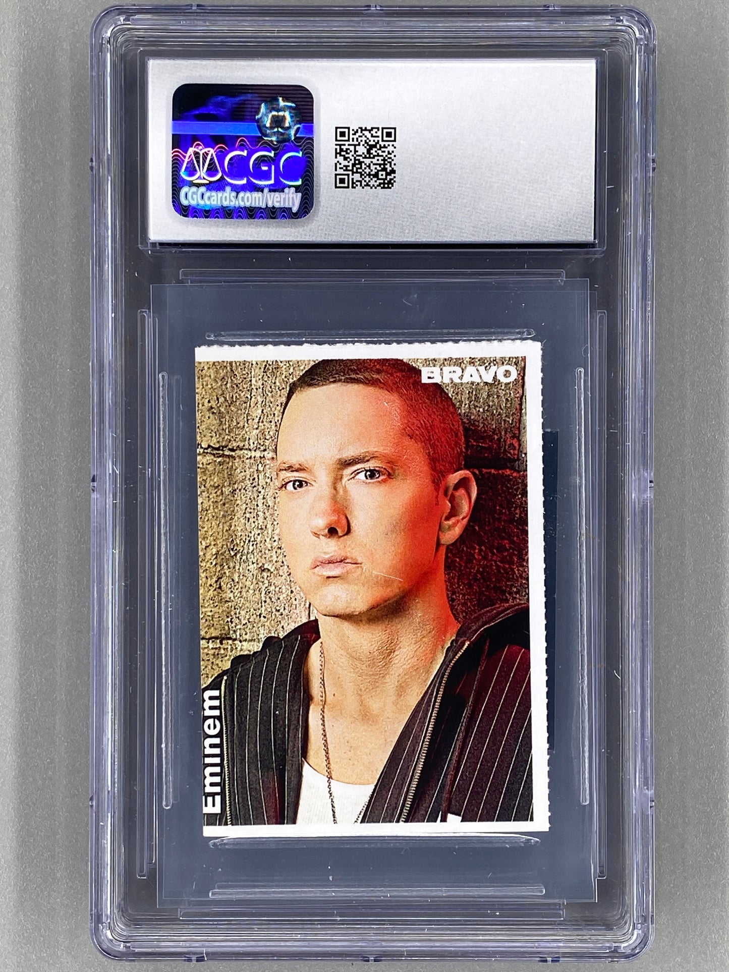 2009 Bravo Eminem / Metallica Star Card (Germany) CGC 5 Pop 1 (Music)
