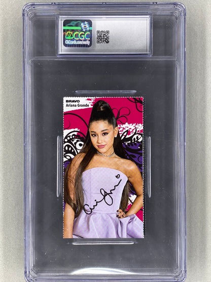 2019 Bravo Post Malone / Ariana Grande Autogrammkarten (Germany) CGC 4 Pop 1 (Music)