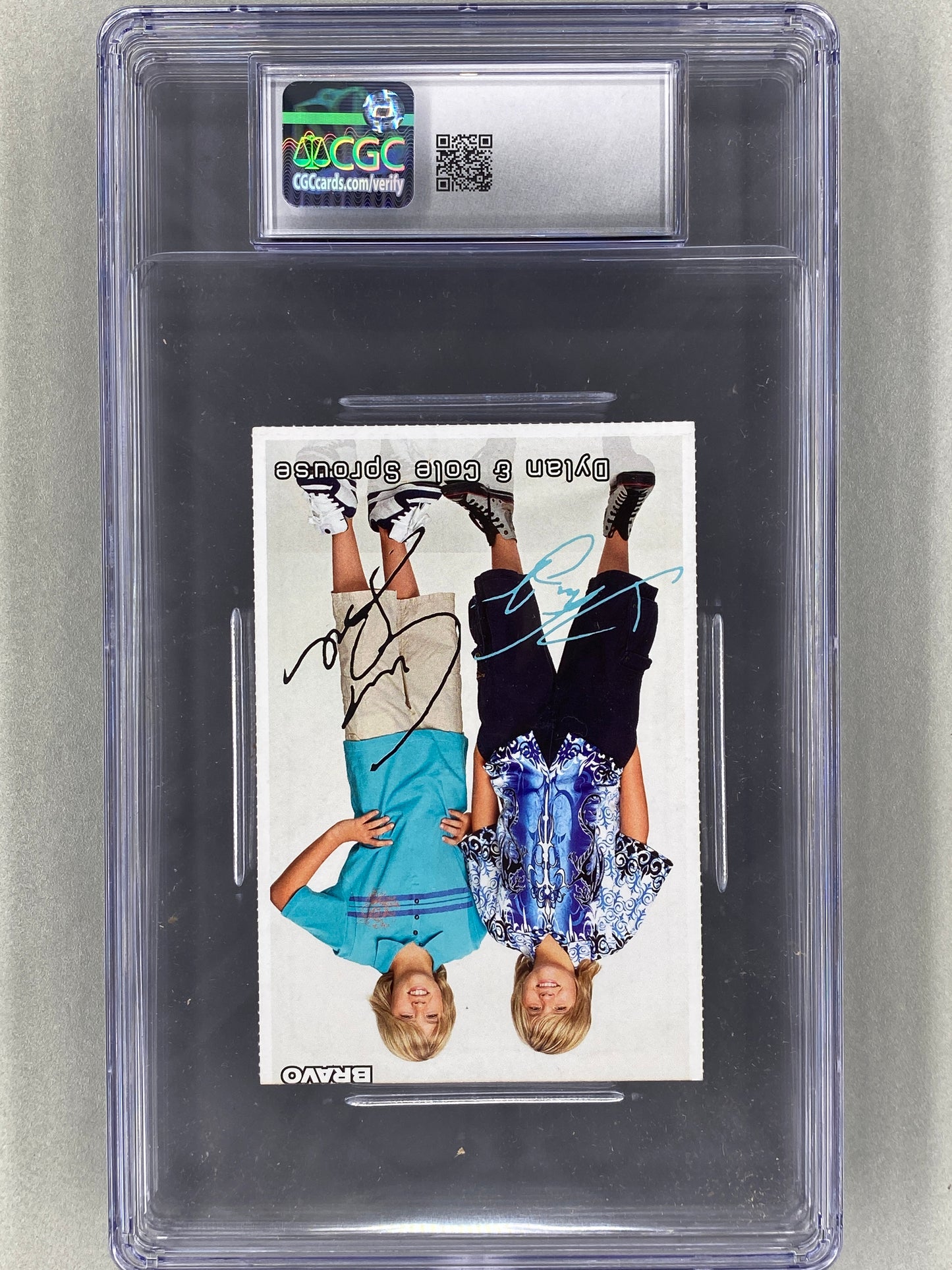2008 Bravo Nr 16 Amy Winehouse / Sprouse Twins Autogrammkarten (Germany) CGC 6 Pop 1 (Music)