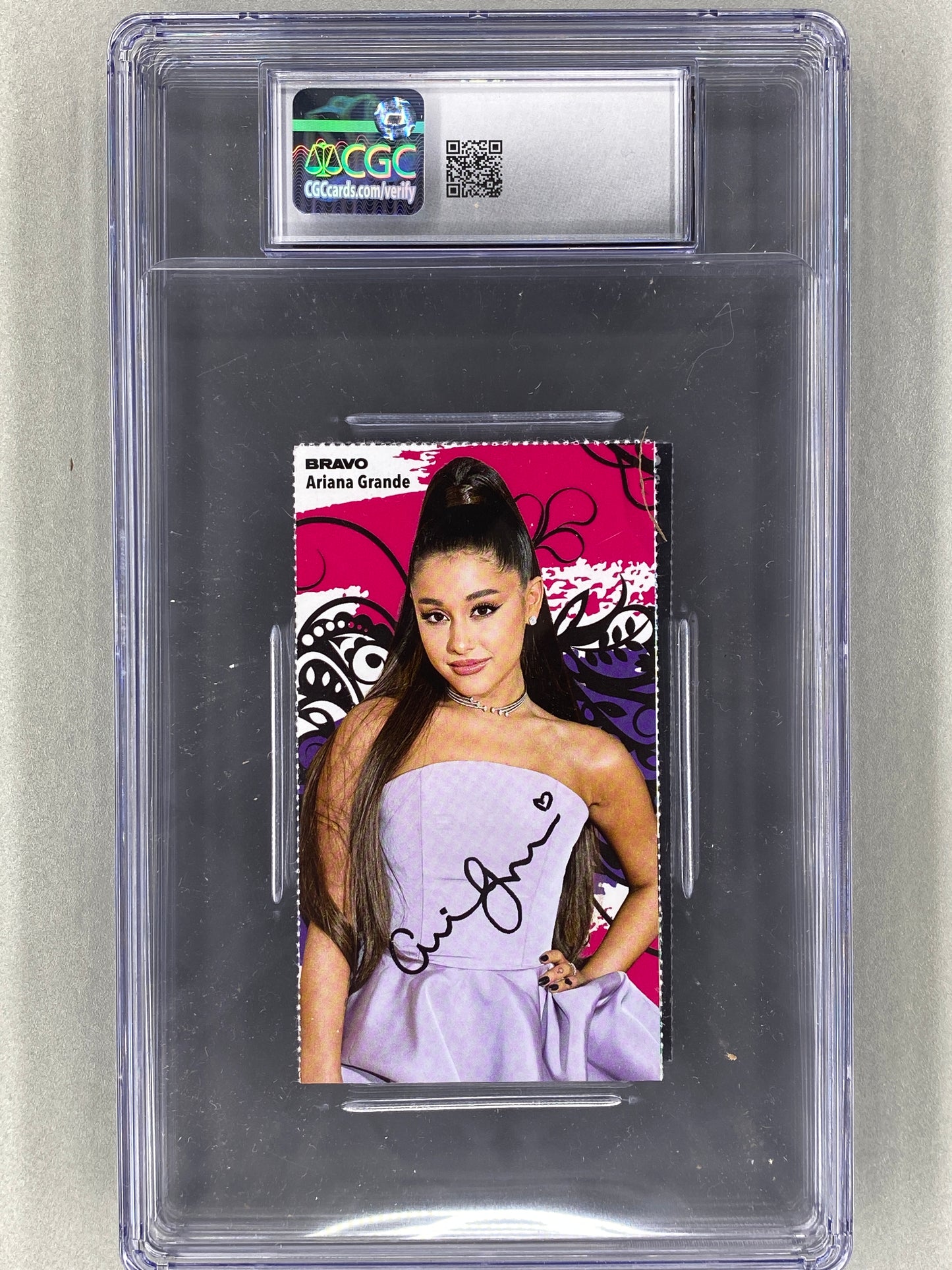 2019 Bravo Nr 5 Post Malone / Ariana Grande Autogrammkarten (Germany) CGC 8.5 Pop 1 (Music)