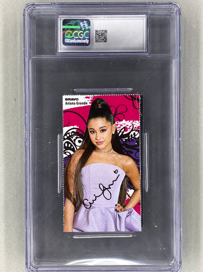 2019 Bravo Nr 5 Post Malone / Ariana Grande Autogrammkarten (Germany) CGC 8.5 Pop 1 (Music)