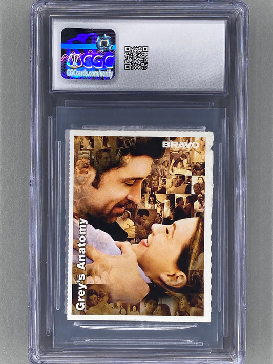 2007 Bravo Nr 21 Avril Lavigne / Gray's Anatomy Star Card (Germany) CGC 4 Pop 1 (Music)