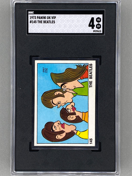 1973 Panini #145 The Beatles OK VIP SGC 4 - Pop 1 (Music)