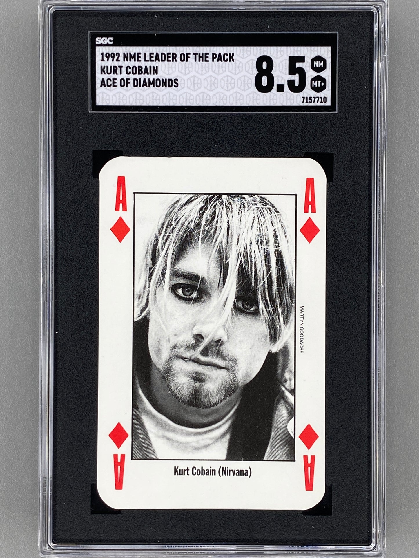 1992 NME Kurt Cobain Leader of the Pack SGC 8.5 - Pop 7 (Music)