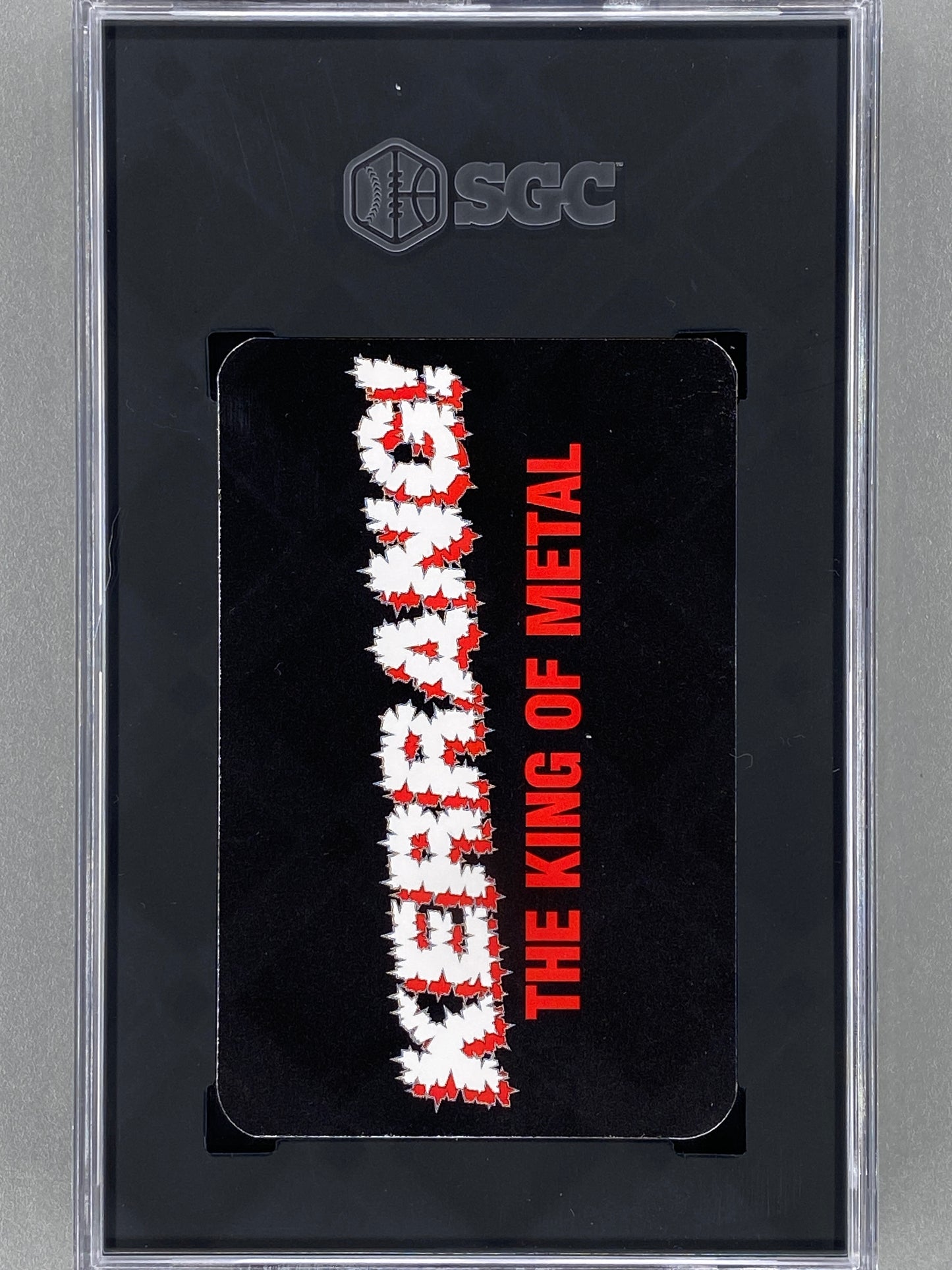 1993 Kerrang! 5 of Spades James Hetfield The King of Metal SGC 8 - Pop 1 (Music)