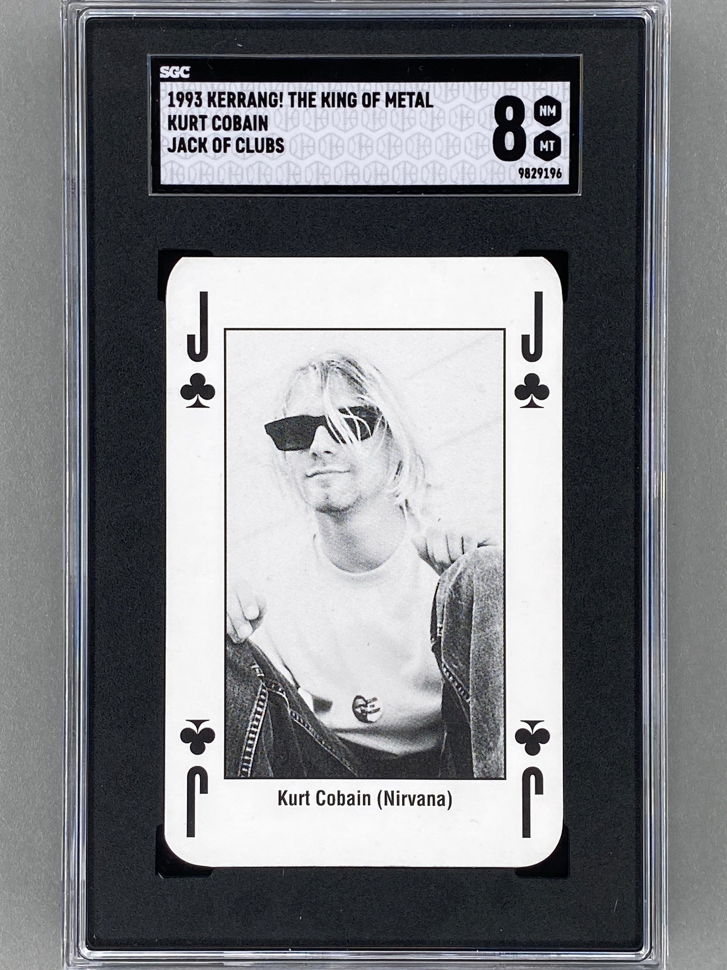 1993 Kerrang! Jack of Clubs Kurt Cobain The King of Metal SGC 8 - Pop 1 (Music)