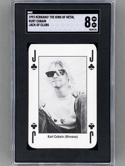 1993 Kerrang! Jack of Clubs Kurt Cobain The King of Metal SGC 8 - Pop 1 (Music)