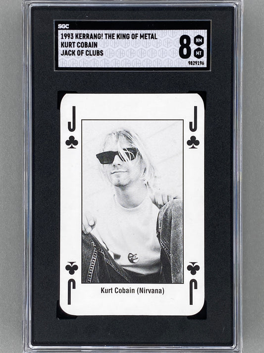 1993 Kerrang! Jack of Clubs Kurt Cobain The King of Metal SGC 8 - Pop 1 (Music)