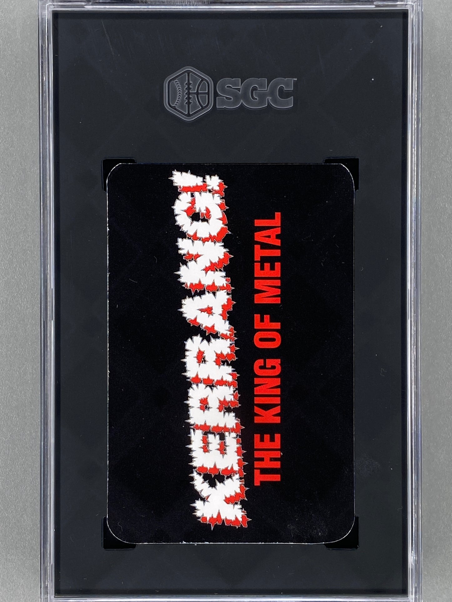 1993 Kerrang! 8 of Spades Dave Mustaine The King of Metal SGC 8 - Pop 1 (Music)
