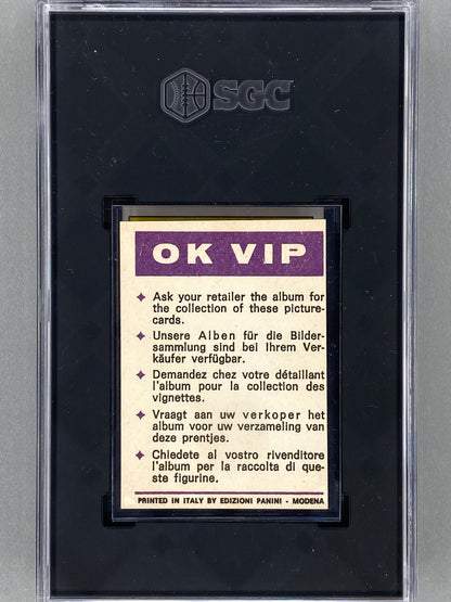 1973 Panini #144 Jimi Hendrix OK VIP SGC Authentic - Pop 1 (Music)