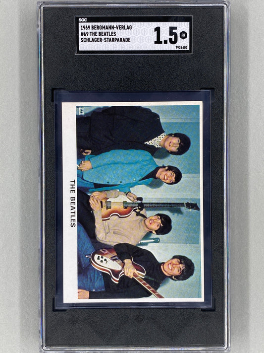 1969 Bergmann-Verlag #69 The Beatles Schlager Star Parade SGC 1.5 Pop 1 (Music)