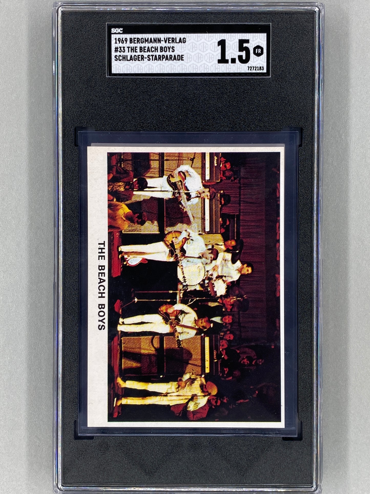 1969 Bergmann-Verlag #33 Beach Boys Schlager Star Parade SGC 1.5 Pop 1 (Music)