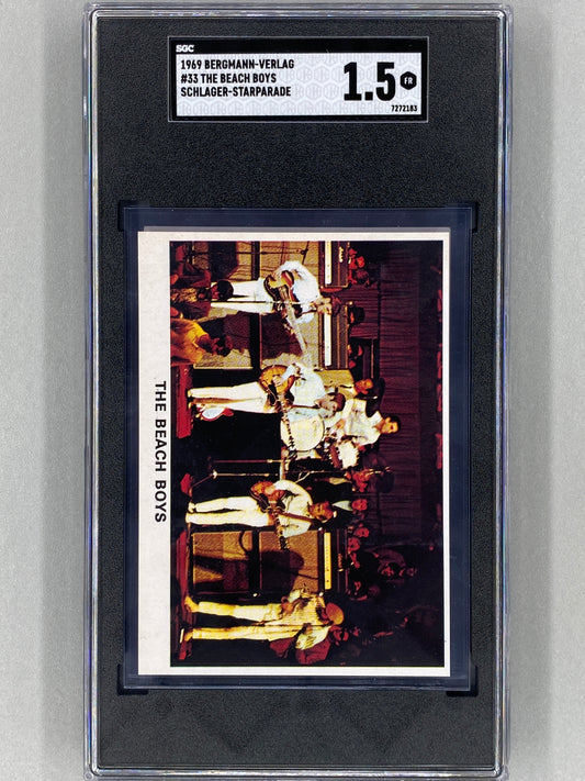 1969 Bergmann-Verlag #33 Beach Boys Schlager Star Parade SGC 1.5 Pop 1 (Music)
