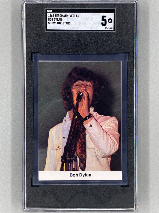1969 Bergmann-Verlag Bob Dylan Show Top Stars SGC 5 Pop 1 (Music)