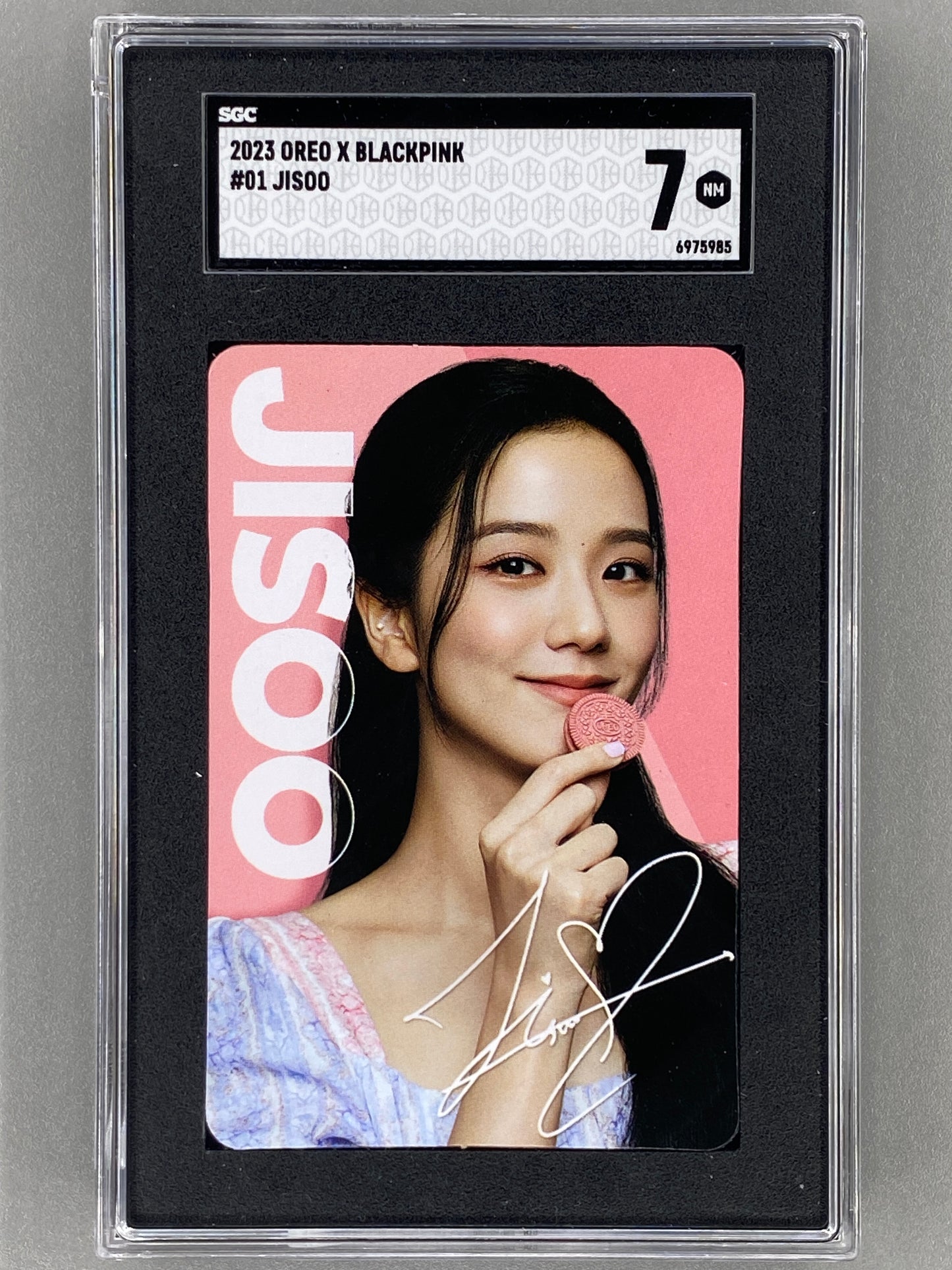 5 Card Lot - 2023 Oreo X #1-5 Blackpink SGC Graded (Music)