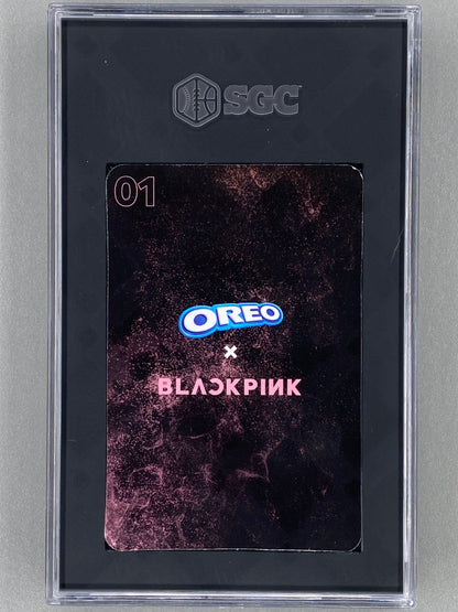 5 Card Lot - 2023 Oreo X #1-5 Blackpink SGC Graded (Music)