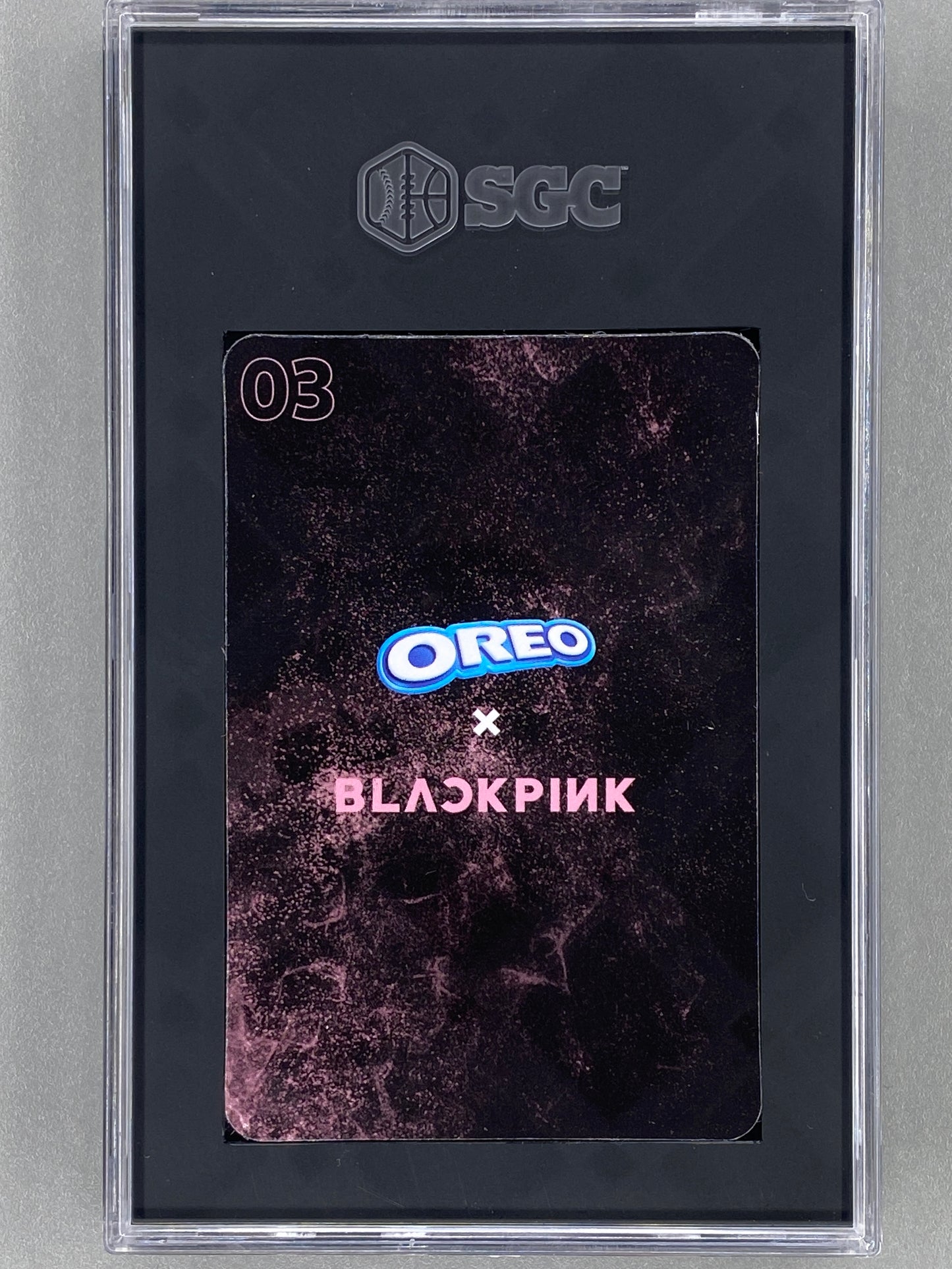5 Card Lot - 2023 Oreo X #1-5 Blackpink SGC Graded (Music)
