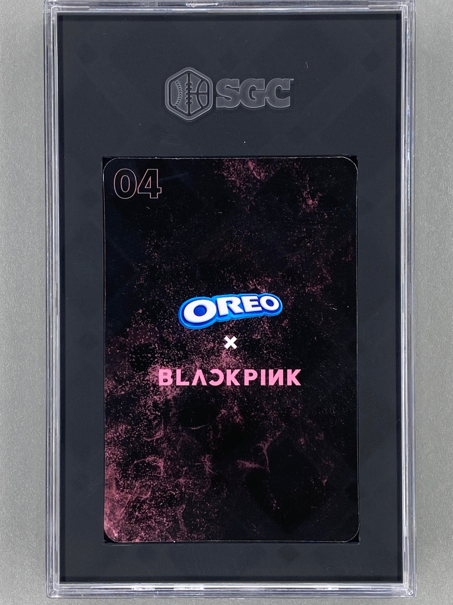 5 Card Lot - 2023 Oreo X #1-5 Blackpink SGC Graded (Music)