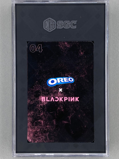 5 Card Lot - 2023 Oreo X #1-5 Blackpink SGC Graded (Music)