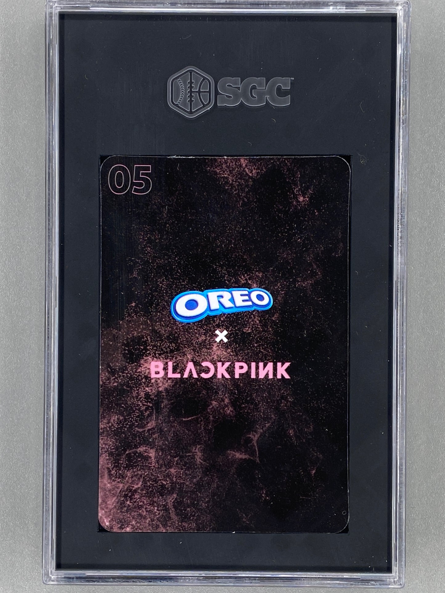 5 Card Lot - 2023 Oreo X #1-5 Blackpink SGC Graded (Music)