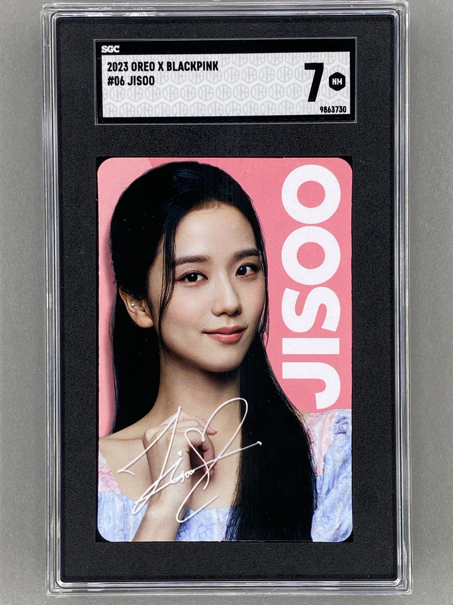 5 Card Lot - 2023 Oreo X #6-10 Blackpink SGC Graded (Music)