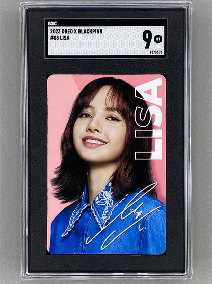 5 Card Lot - 2023 Oreo X #6-10 Blackpink SGC Graded (Music)