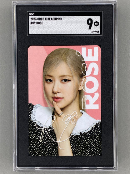 5 Card Lot - 2023 Oreo X #6-10 Blackpink SGC Graded (Music)