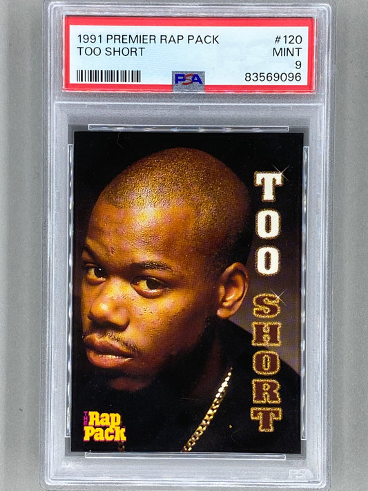 1991 Premier Rap Pack #120 Too Short PSA 9 - Pop 19 (Music)