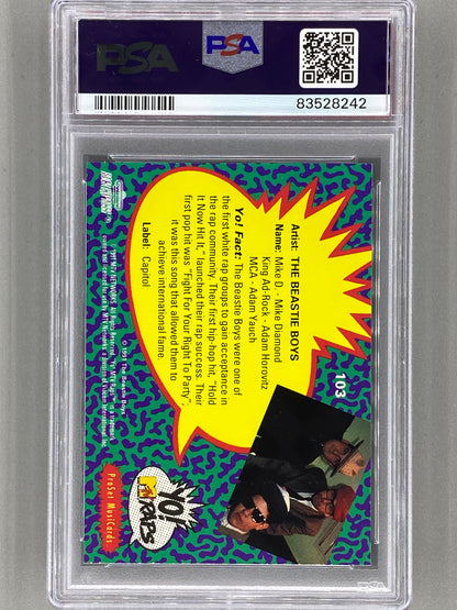1991 Proset Musicards #103 The Beastie Boys Yo! MTV Raps PSA 9 (Music)