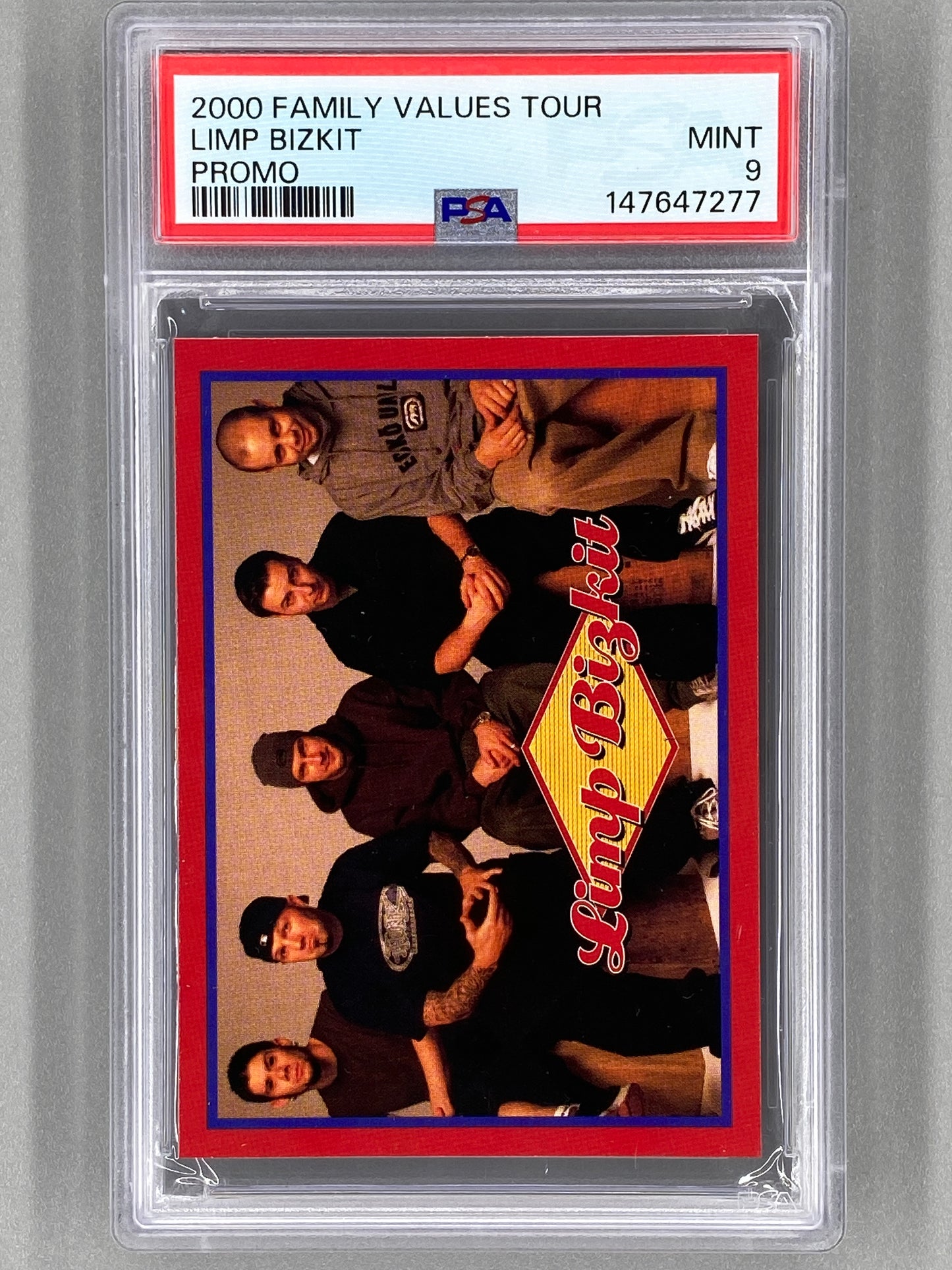 2000 Family Values Tour Limp Bizkit Promo PSA 9 Pop 2 (Music)