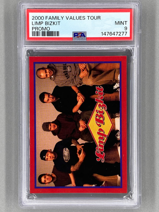 2000 Family Values Tour Limp Bizkit Promo PSA 9 Pop 2 (Music)
