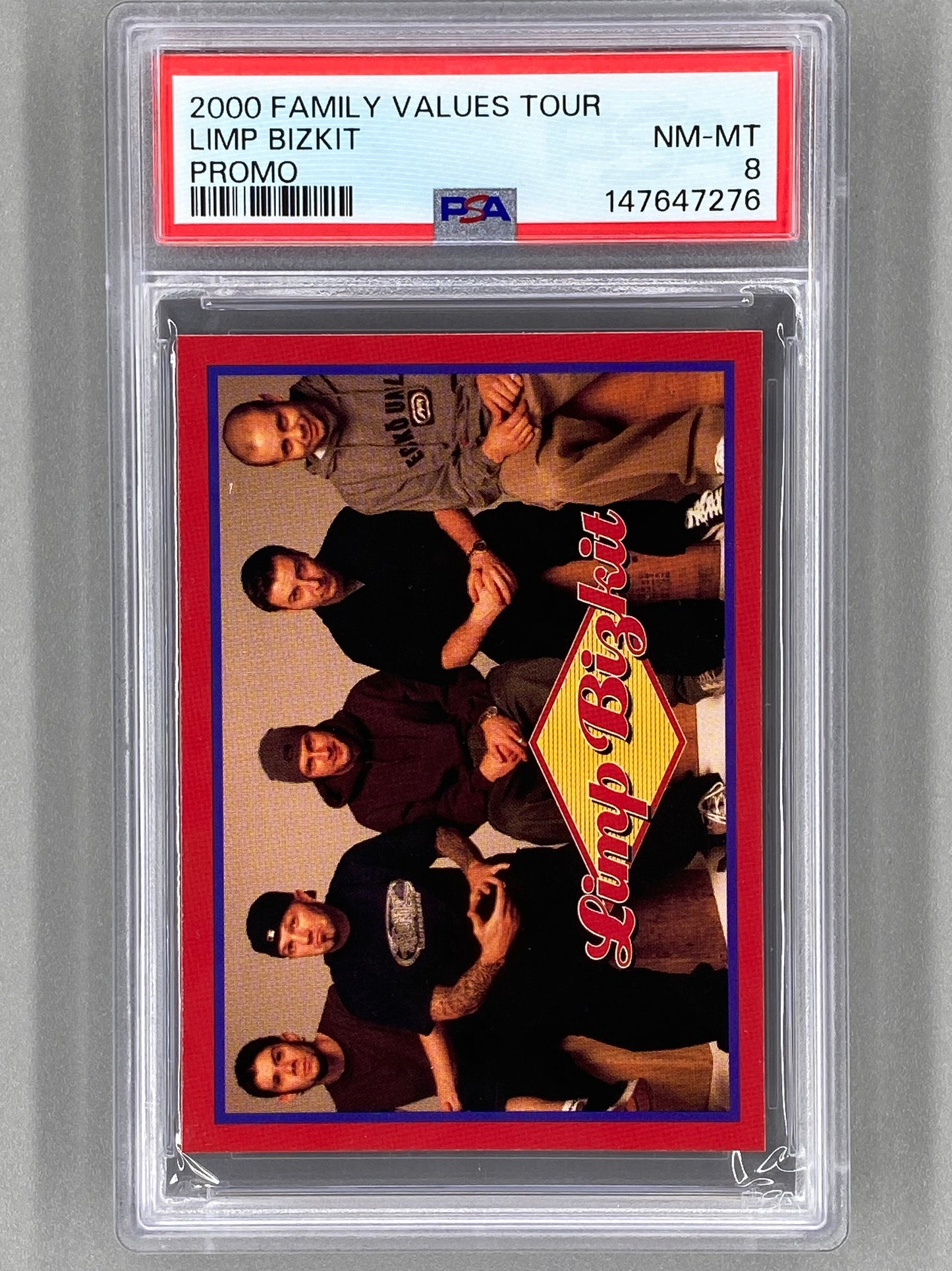 2000 Family Values Tour Limp Bizkit Promo PSA 8 Pop 5 (Music)