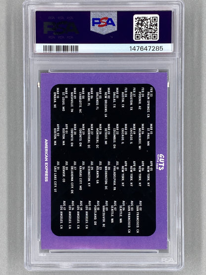 2024 Guts World Tour Olivia Rodrigo Tour Bus X Amex-Piano PSA 6 Pop 2 (Music)