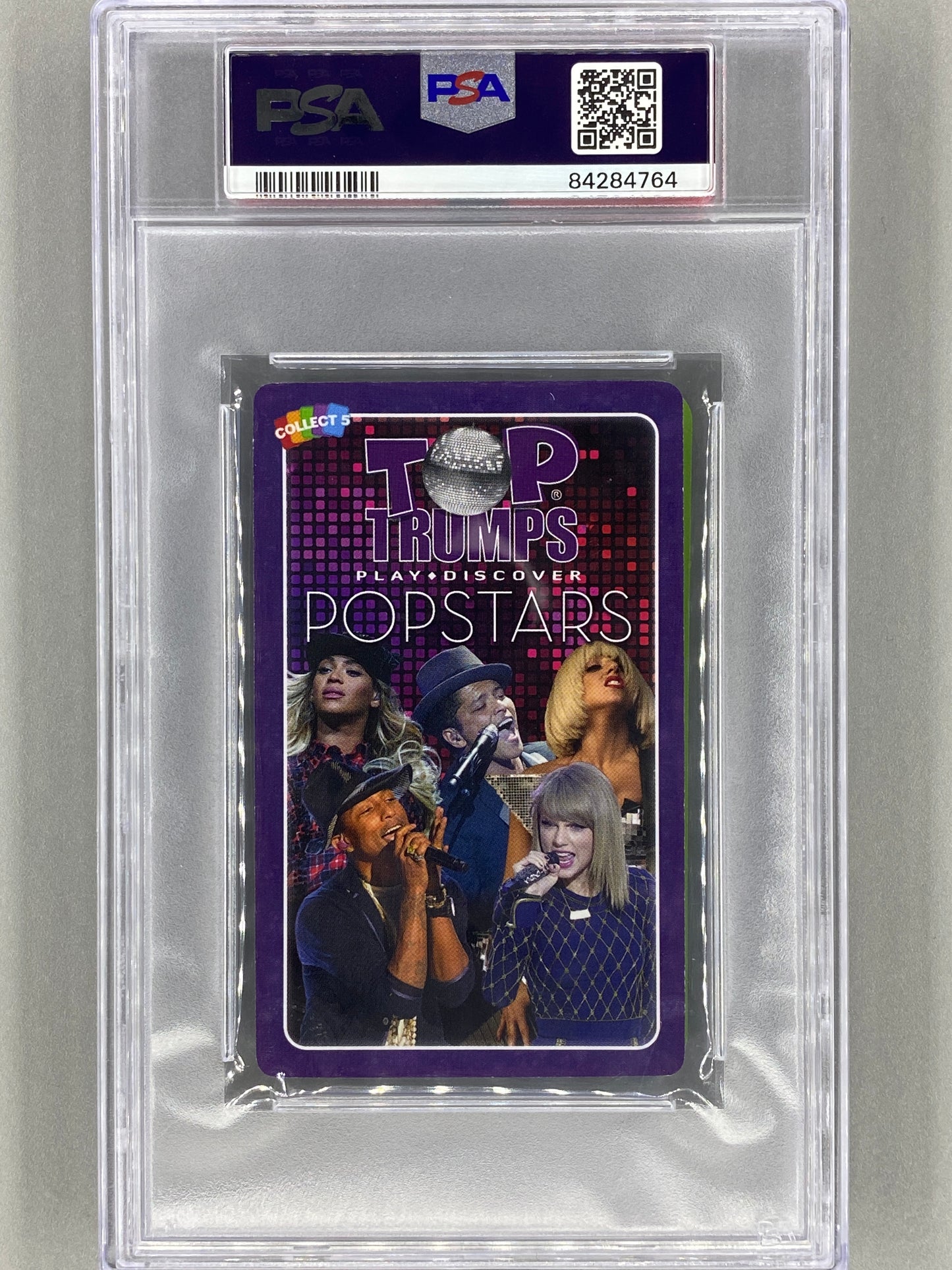 2015 Top Trumps Lady Gaga Popstars PSA 8 Pop 1 (Music)