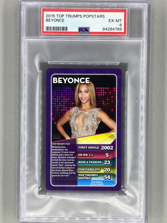 2015 Top Trumps Beyonce Popstars PSA 6 Pop 2 (Music)