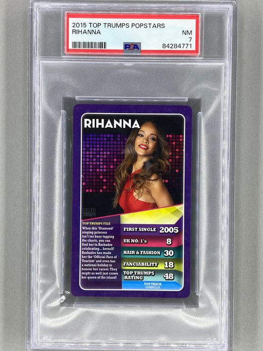 2015 Top Trumps Rihanna Popstars PSA 7 Pop 1 (Music)